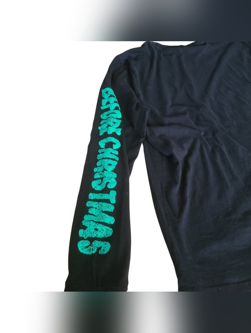 DISNEY'S | THE NIGHTMARE BEFORE CHRISTMAS | LONG SLEEVE T-SHIRT | SIZE MED - Picture 6 of 14